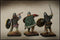 Vikings, 28 mm Scale Model Plastic Figures Rear View