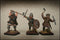 Vikings, 28 mm Scale Model Plastic Figures Axemen Detail