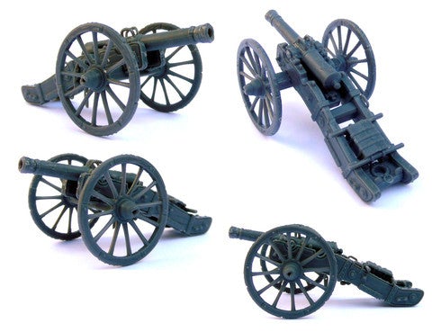 Napoleonic French Foot Artillery 1804 - 1812, 28 mm Scale Model Plastic Figures Gun Details