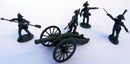 Napoleonic French Foot Artillery 1804 - 1812, 28 mm Scale Model Plastic Figures Example Gun Crew