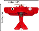 Fokker Dr.1 Red Barron, 174 Piece Block Kit Top View