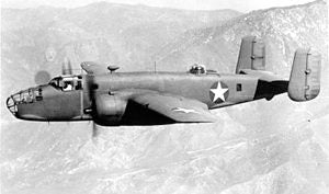 North American B-25B Mitchell Doolittle Raid 1942, 1:200 Scale Diecast Model