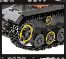 Company of Heroes 3 Panzer IV Ausf. G, 610 Piece Block Kit Track Details