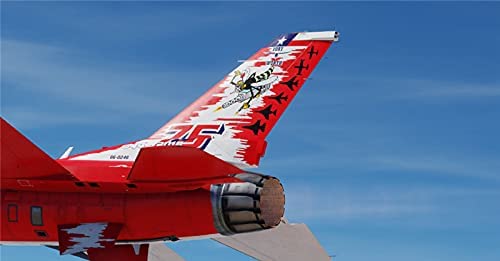Lockheed Martin F-16C Falcon “75th Anniversary” Tail Close Up