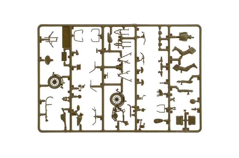 WW2 US Motorcycles 1/35 Scale Model Kit Frame 2