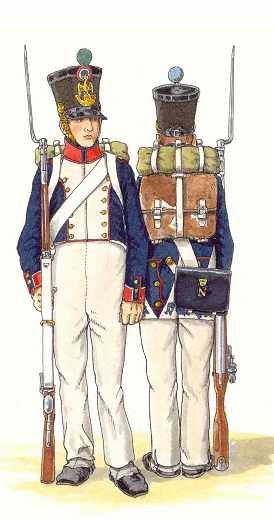 Napoleonic Wars French Fusiliers 1812
