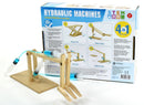 Hydraulic Machines 4 In 1 Wooden Kit Back Of Box