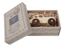 Retro Car Natural Colored Wood Toy Car By Wooden Story In Box