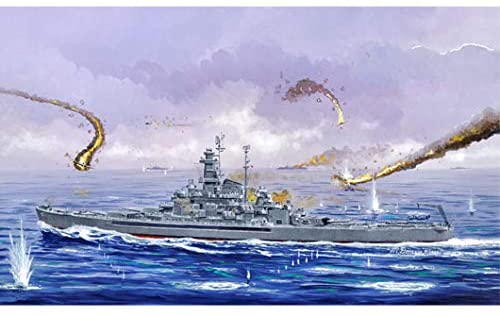 USS South Dakota Battleship BB-57, 1:700 Scale Model Kit Art