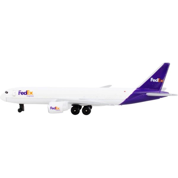 FedEx Diecast Aircraft Toy Left Side View