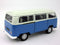 Welly VW 1972 T2 Bus  (Blue) 1/38 Scale Model Car