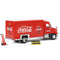 Beverage Delivery Truck “Coca Cola” (Red) 1/50 Scale Diecast Model Right Rear View