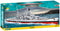 Scharnhorst Battleship 1:300 Scale, 2472 Piece Block Kit