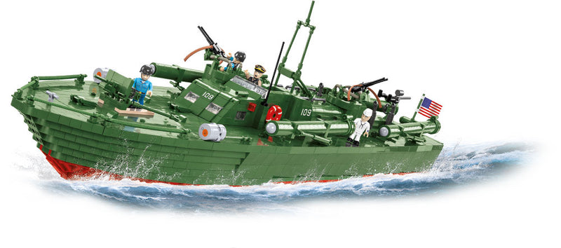 Patrol Torpedo Boat PT-109, 3726 Piece Block Kit