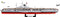 Graf Zeppelin Aircraft Carrier 1:300 Scale, 3136 Piece Block Kit Side View