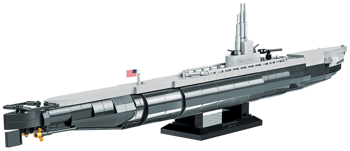 USS Tang SS-306 Submarine, 777 Piece Block Kit On Stand