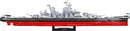 Iowa Class Battleship (4 in 1) Executive Edition, 1/300 Scale 2685 Piece Block Kit Side View