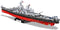 USS Missouri Battleship BB-63, 1/300 Scale 2655 Piece Block Kit Left Rear View