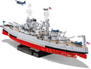 Pennsylvania Class Battleship (2 In 1) Executive Edition, 1/300 Scale 2088 Piece Block Kit Left Rear View