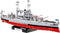 USS Arizona Battleship, 1/300 Scale 2046 Piece Block Kit On Stand