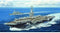 USS Nimitz Aircraft Carrier CVN-68 2005, 1:700 Scale Model Kit Box Art
