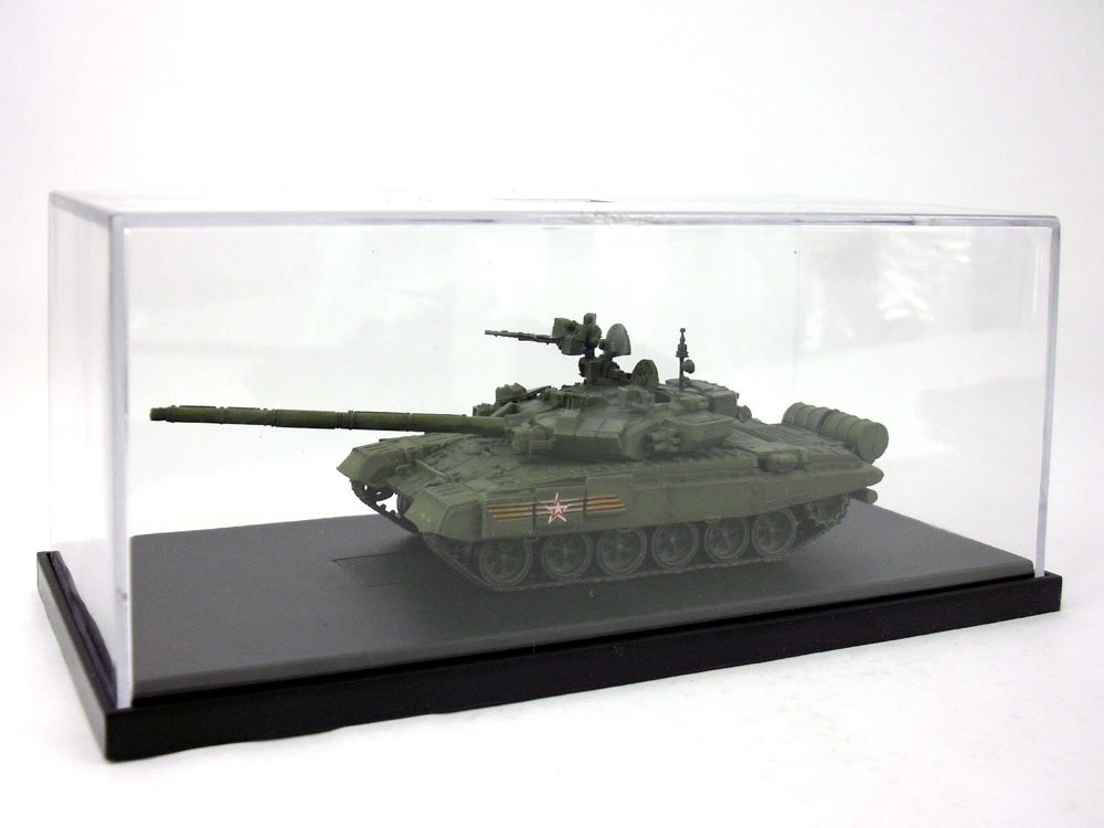 T-90A Main Battle Tank Russian Army Victory Day Parade 2015 1:72 Scale Diecast Model By Modelcollect Acrylic Case