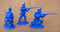 Napoleonic Wars French Grenadiers & Voltguers, 54 mm (1/32) Scale Plastic Figures By Expeditionary Force Firing Poses