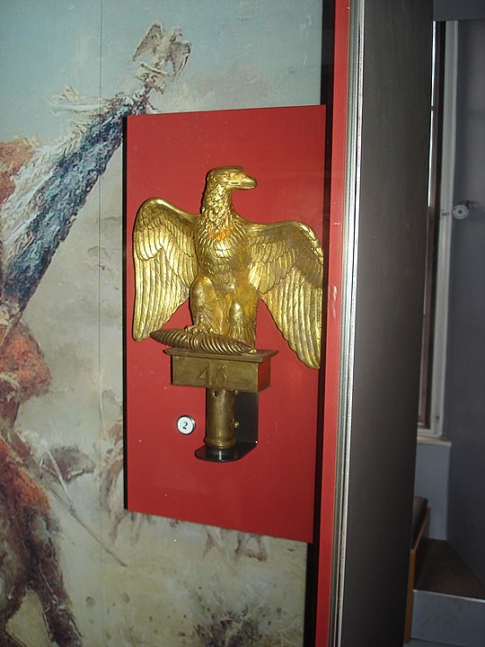 French Imperial Eagle at Royal Scots Dragoon Guards Museum