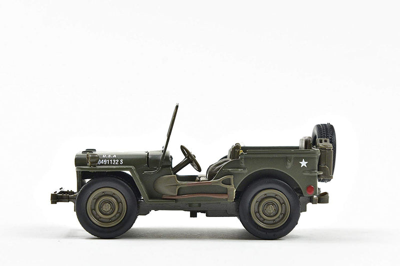 Willys Jeep 4 X 4 1:32 Scale Model By New Ray Right Side View