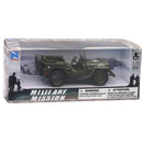 Willys Jeep 4 X 4 1:32 Scale Model By New Ray In Box