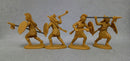 War of 1812 Woodland Indians (Tecumseh’s) 1812 - 1815, 54 mm (1/32) Scale Plastic Figures With Hand Weapons