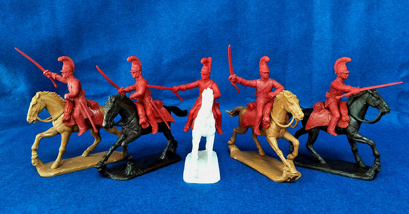 Napoleonic Wars British Life Guards Cavalry 1803 –1815, 54 mm (1/32) Scale Plastic Figures