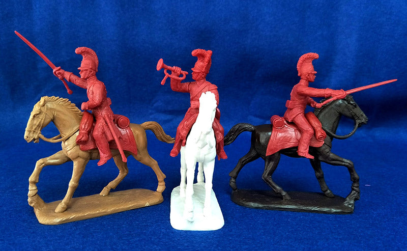 Napoleonic Wars British Life Guards Cavalry 1803 –1815, 54 mm (1/32) Scale Plastic Figures Bugler