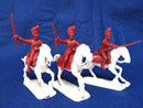 Napoleonic Wars British Scots Greys Cavalry 1803 –1815, 54 mm (1/32) Scale Plastic Figures Close UP