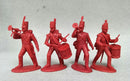 Napoleonic Wars British Line Infantry Command 1803 – 1815, 54 mm (1/32) Scale Plastic Figures Buglers & Drummers