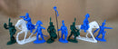 Napoleonic Wars French Line Command, 54 mm (1/32) Scale Plastic Figures