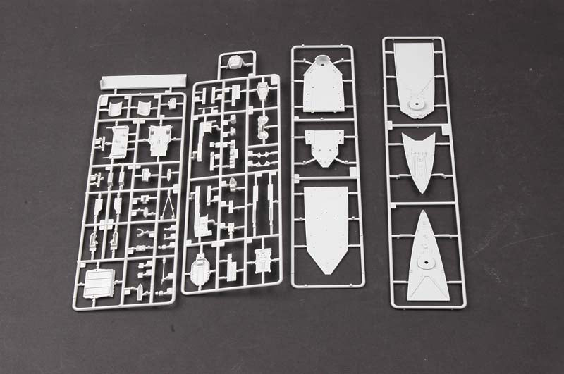 HMS Renown Battlecruiser 1945, 1:700 Scale Model Kit Sprue