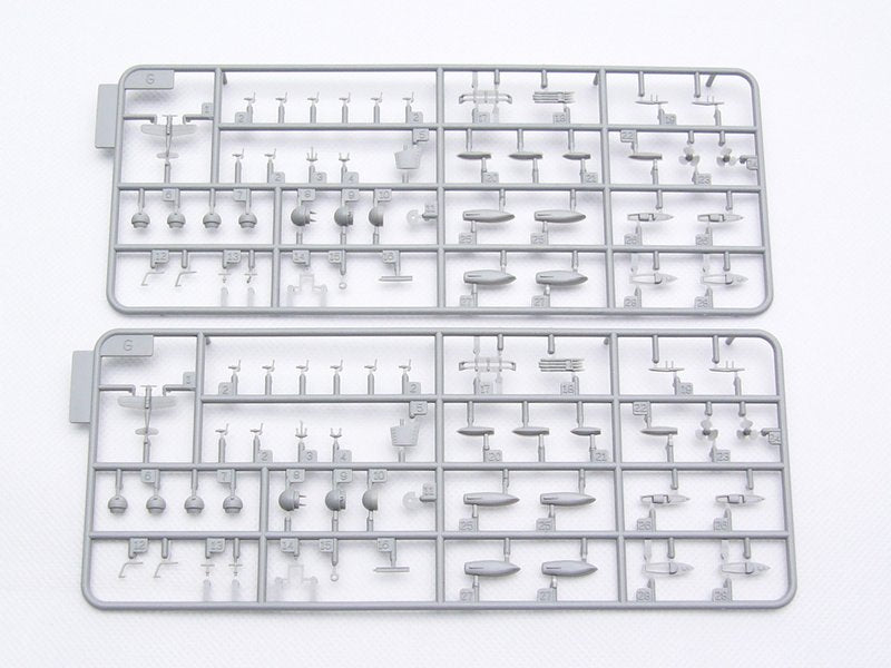 Bismarck Battleship 1941, 1:700 Scale Model Kit Sample Frame