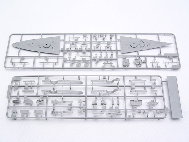 Bismarck Battleship 1941, 1:700 Scale Model Kit Sample Sprue