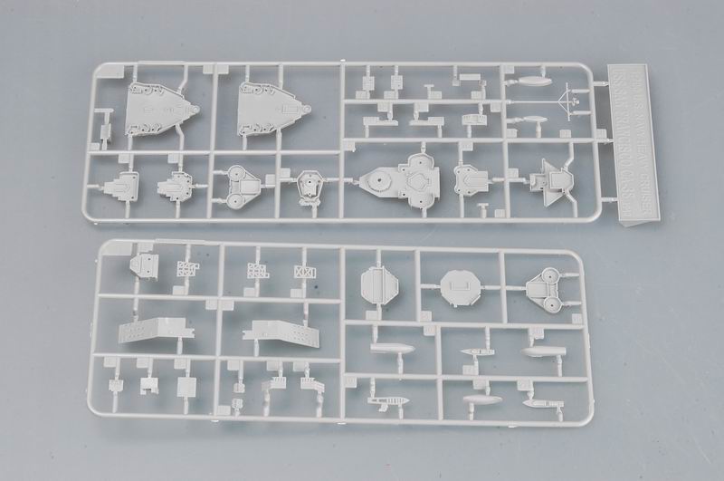 USS San Francisco Heavy Cruiser CA-38 1942, 1:700 Scale Model Kit Sample Sprue