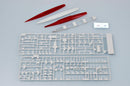 USS The Sullivans DD-537 1:700 Scale Model Kit Sprues And Hull