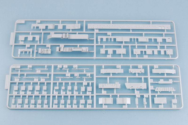 USS Ticonderoga Aircraft Carrier CV-14, 1:700 Scale Model Kit Superstructure Frame