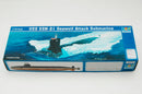 USS Seawolf (SSN-21) Attack Submarine 1:144 Scale Model Kit By Trumpeter