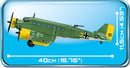 Junkers Ju 52/3m, 548 Piece Block Kit Side View Dimensions