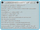 Messerschmitt BF-110 D, 422 Piece Block Kit Technical Information