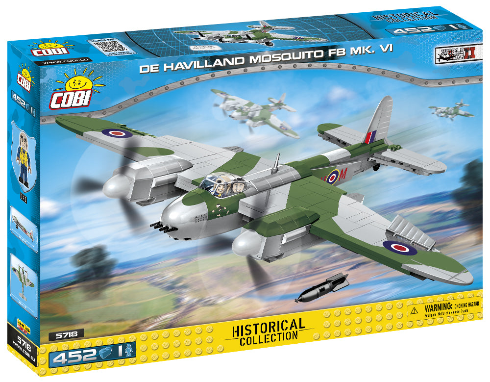 De Havilland Mosquito FB Mk.VI, 452 Piece Block Kit