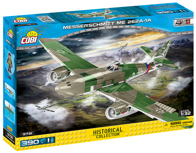 Messerschmitt Me 262A-1A, 390 Piece Block Kit
