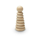 Stacking Ring Natural Colored By Plan Toys
