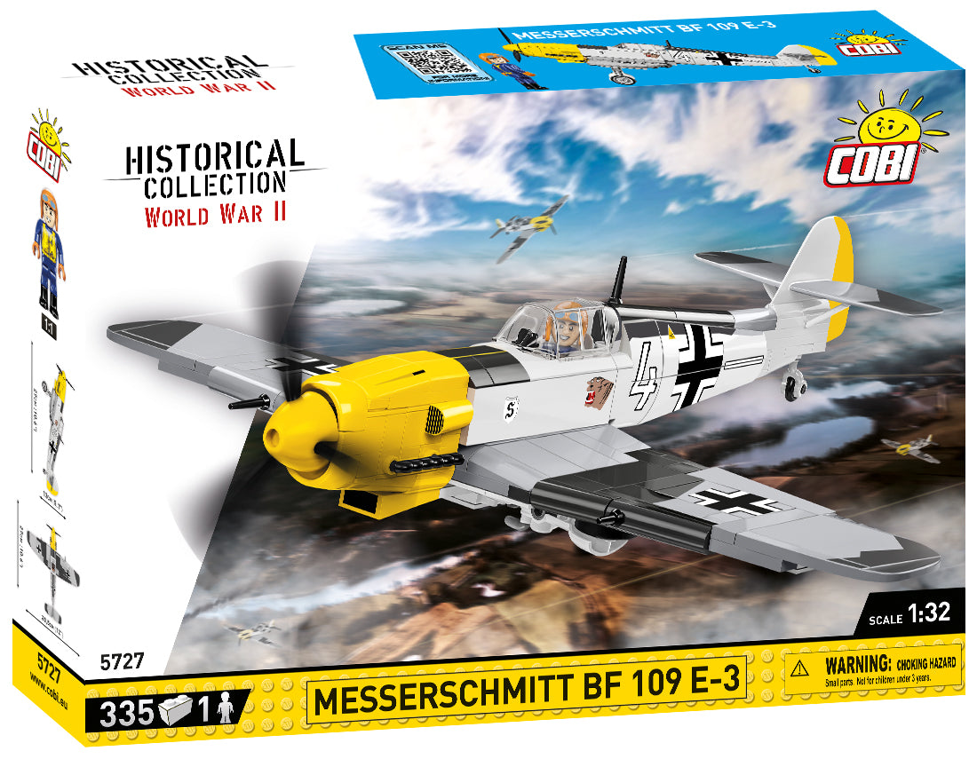 Messerschmitt Bf 109 E-3, 333 Piece Block Kit