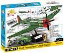 Republic P-47 Thunderbolt Executive Edition, 1/32 Scale 576 Piece Block Kit Back of Box